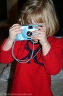 Little girl photographer.