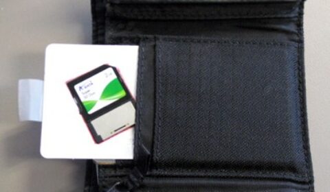 Make  Your Own Credit Card Sized SD Card Holder